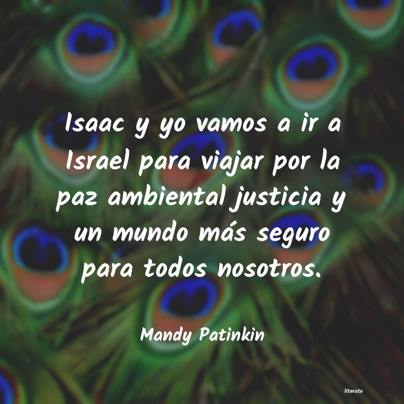 Frases de Mandy Patinkin