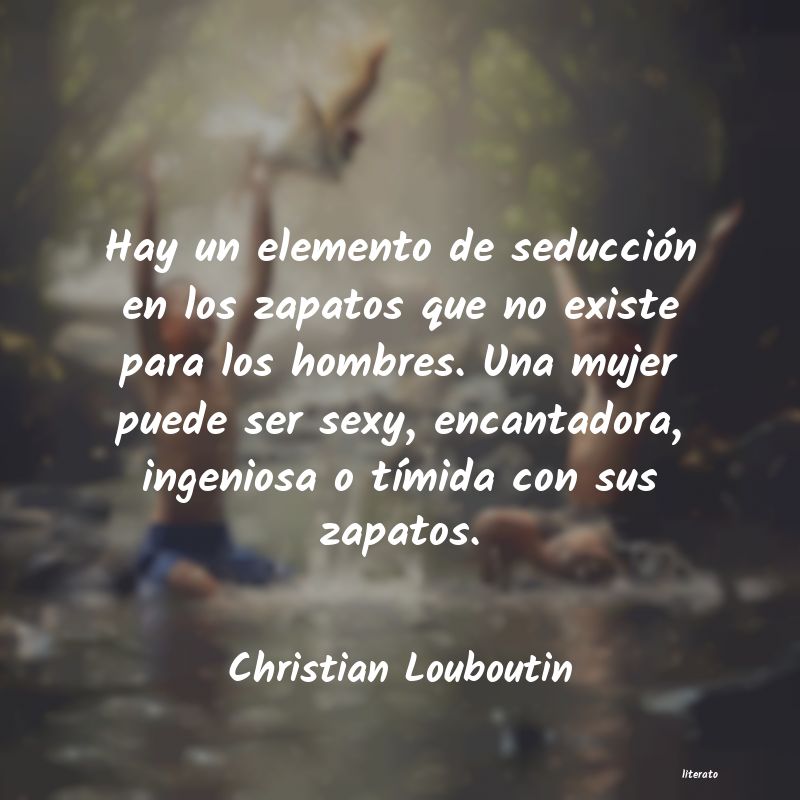 Frases de Christian Louboutin