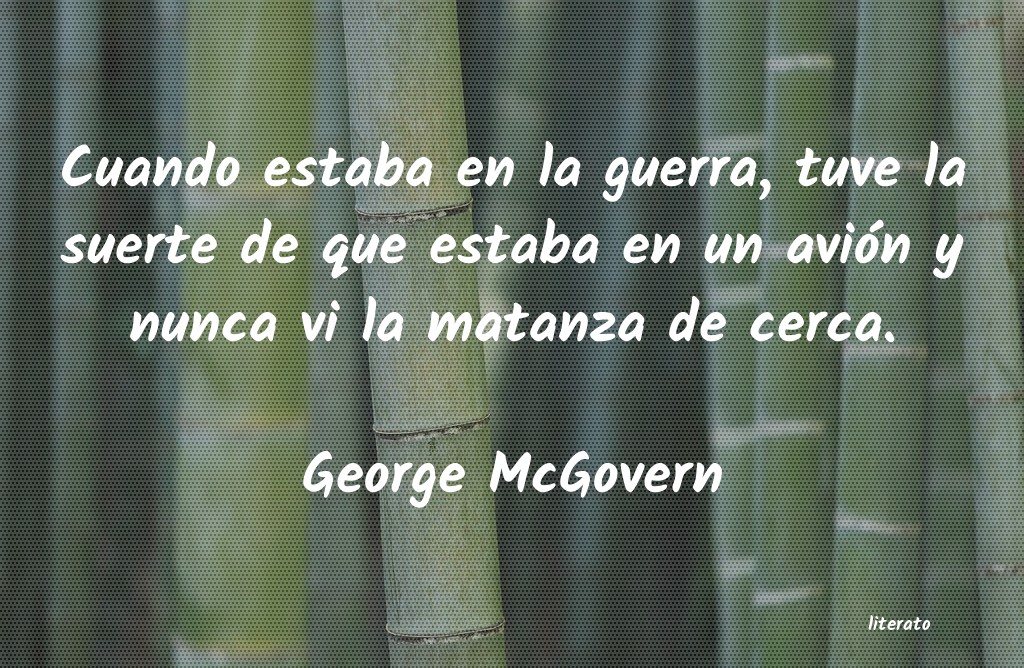 frases de George McGovern