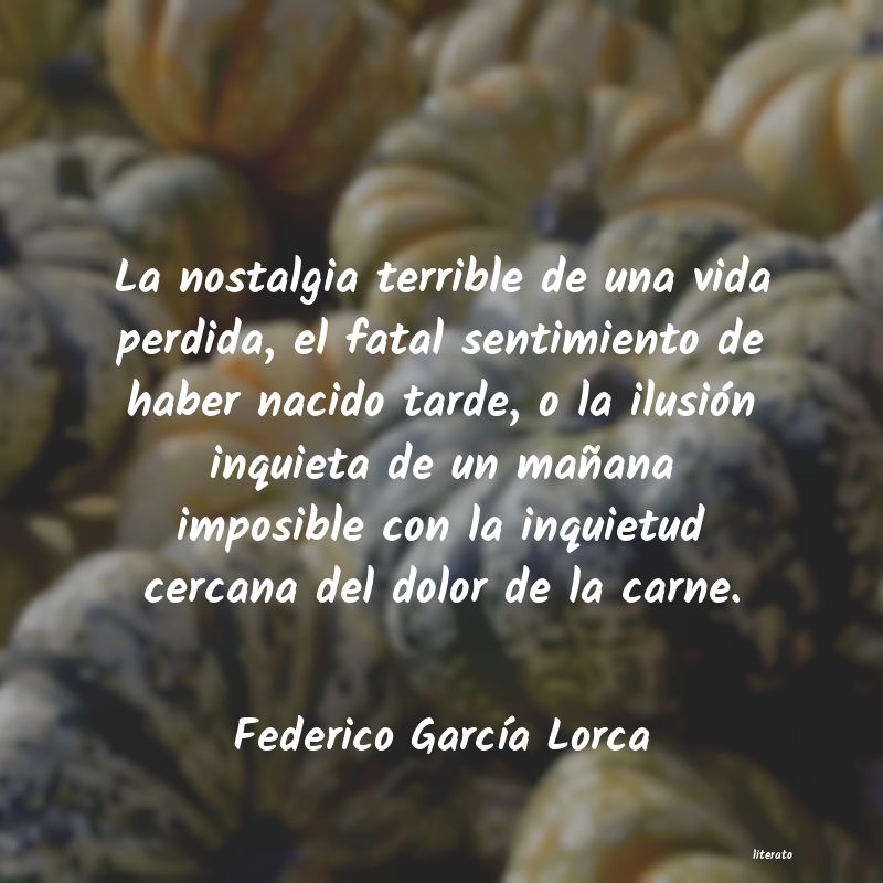 Frases de Federico García Lorca