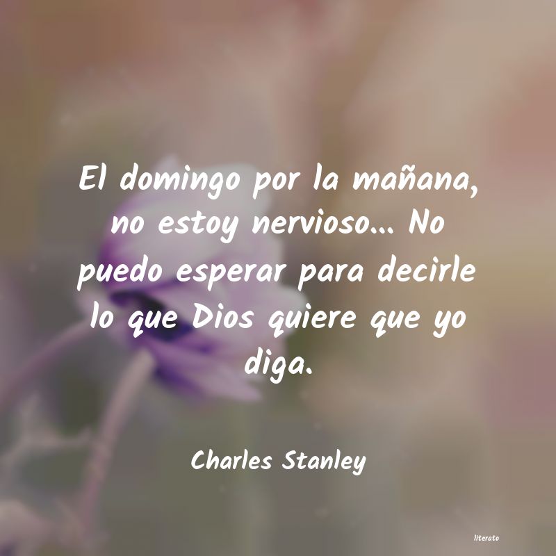 frases de Charles Stanley