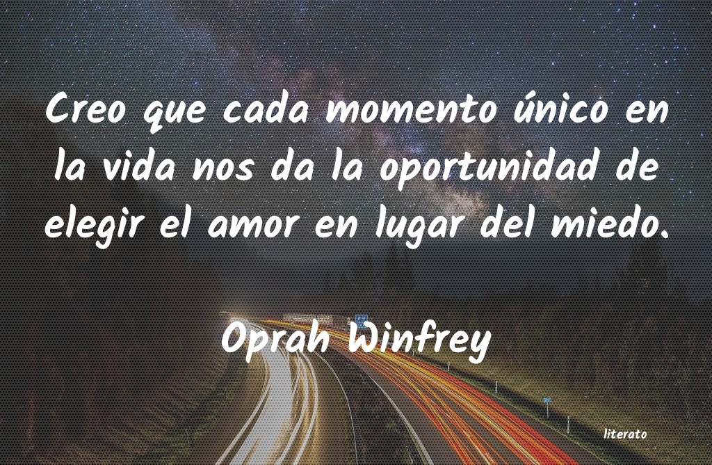 Frases de Oprah Winfrey