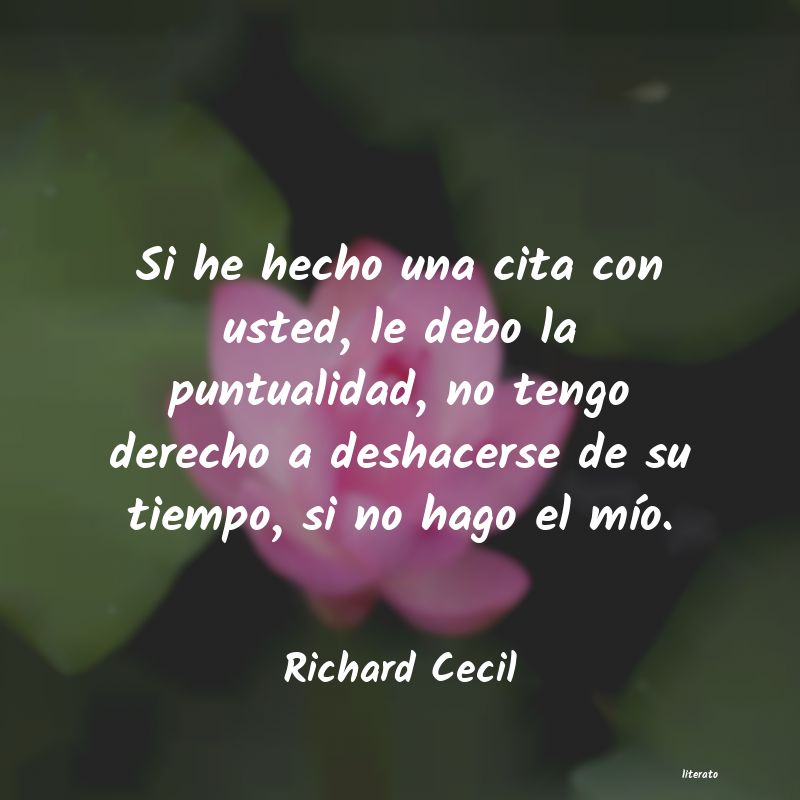 Frases de Richard Cecil