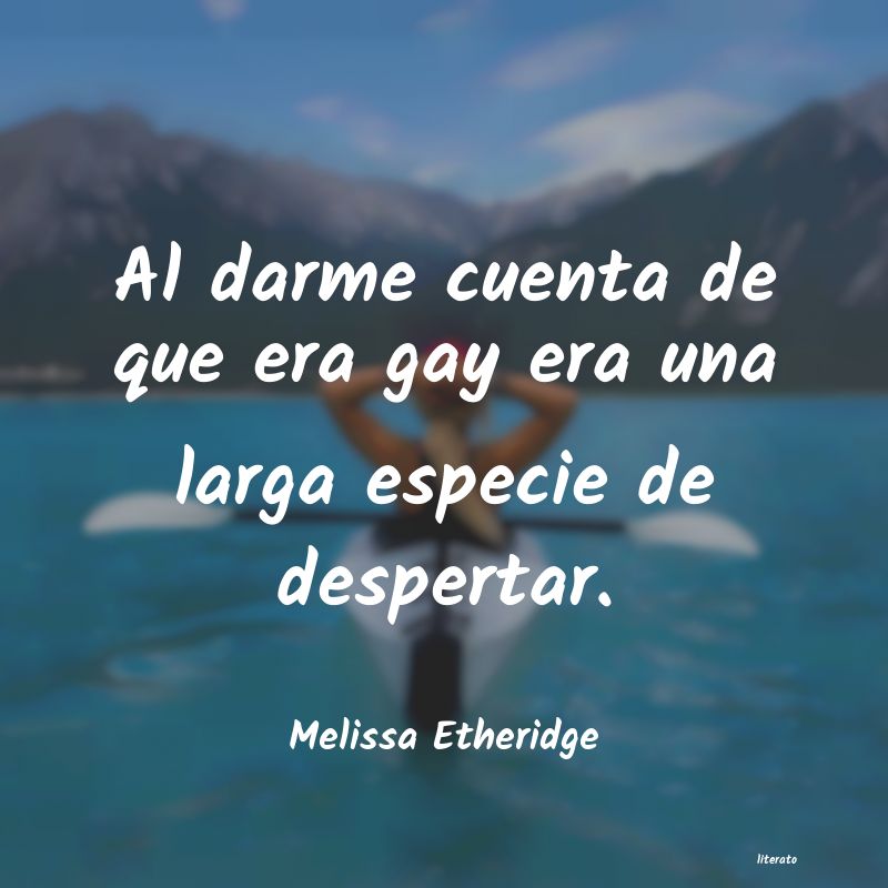 frases de Melissa Etheridge