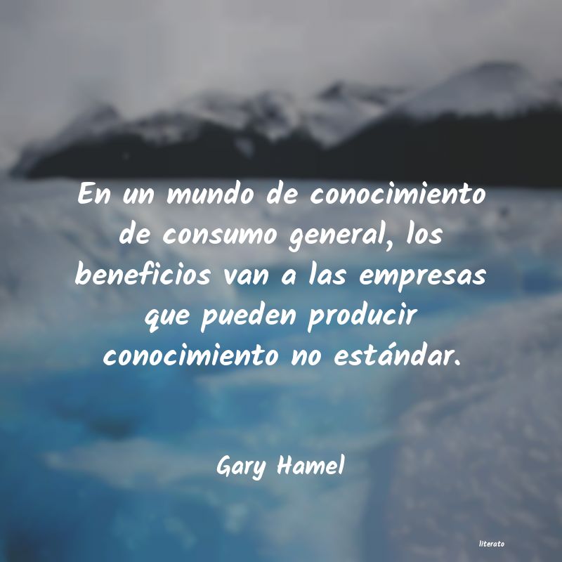 Frases de Gary Hamel