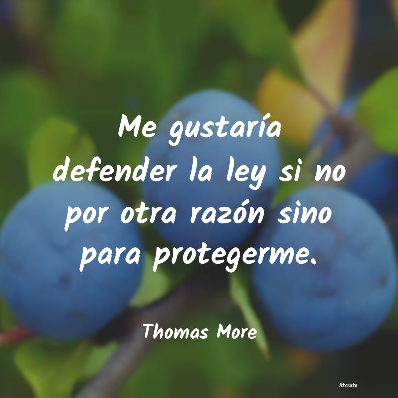 Frases de Thomas More