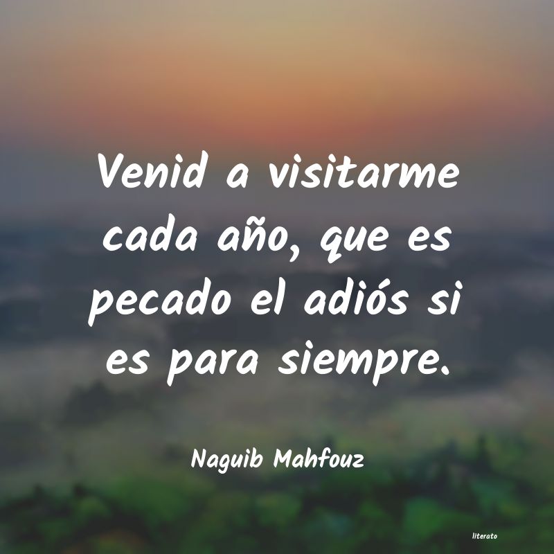 Frases de Naguib Mahfouz