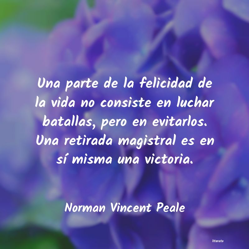 Frases de Norman Vincent Peale