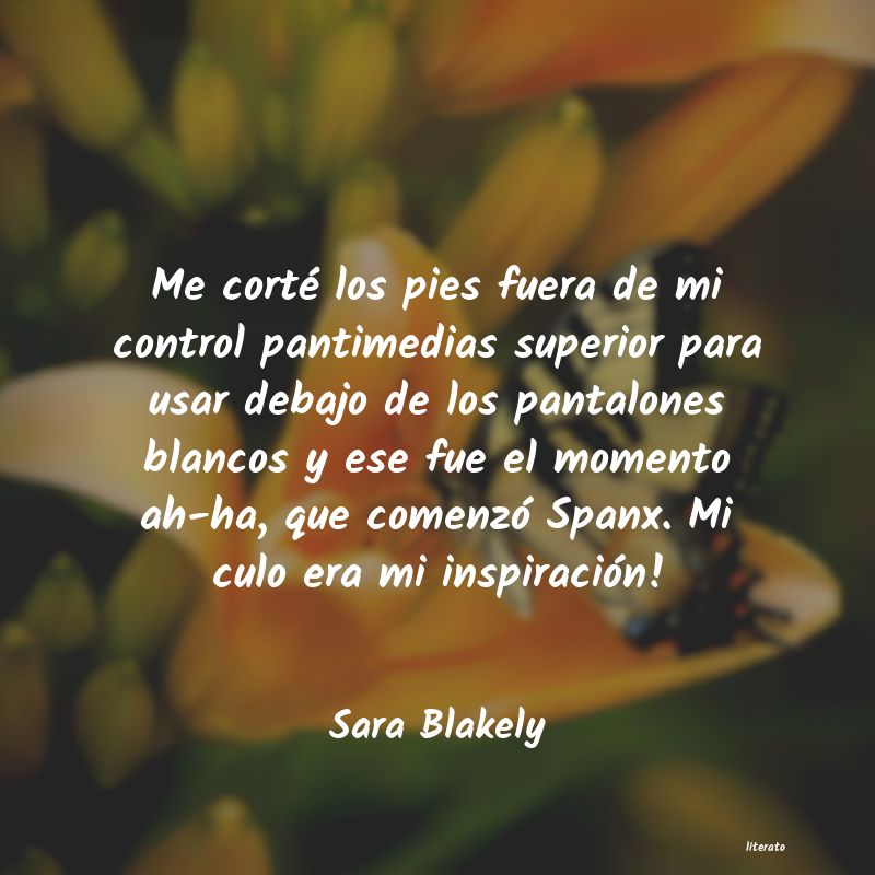 frases de Sara Blakely