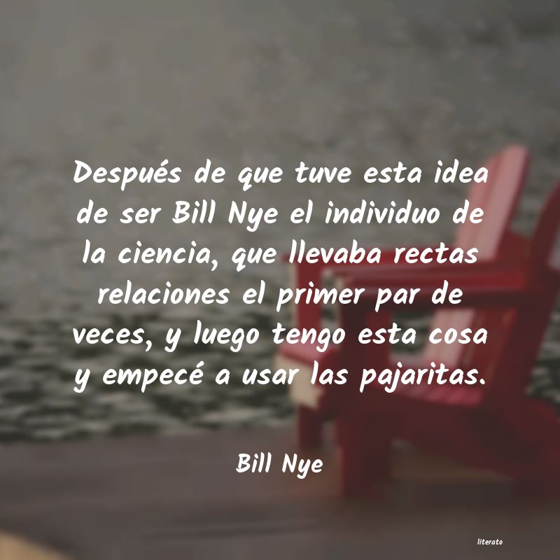 frases de Bill Nye