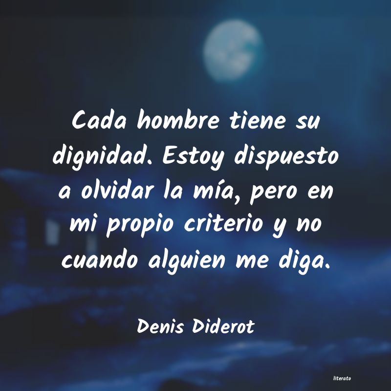 frases de Denis Diderot