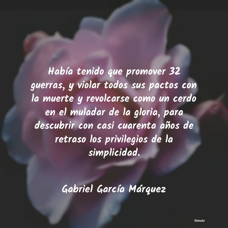 frases de Gabriel GarcÃa Márquez