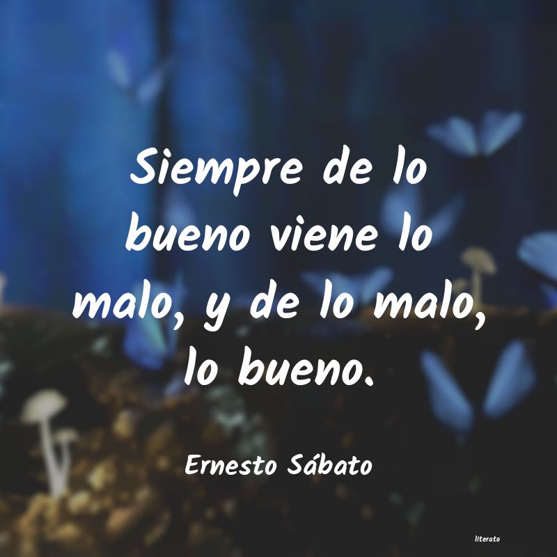 frases de Ernesto Sábato