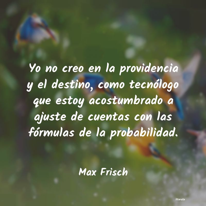 frases de Max Frisch