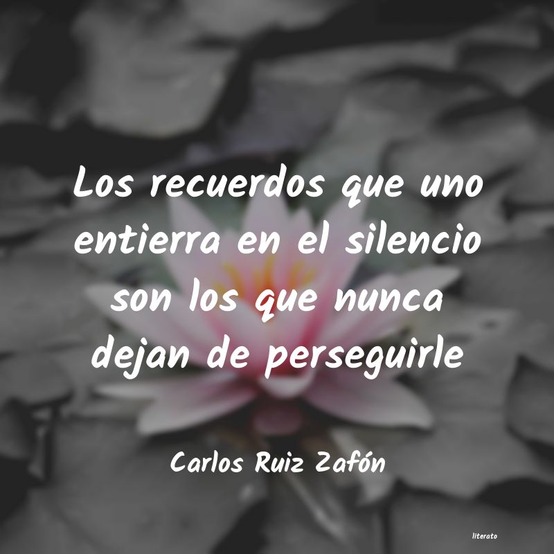 frases de Carlos Ruiz Zafón