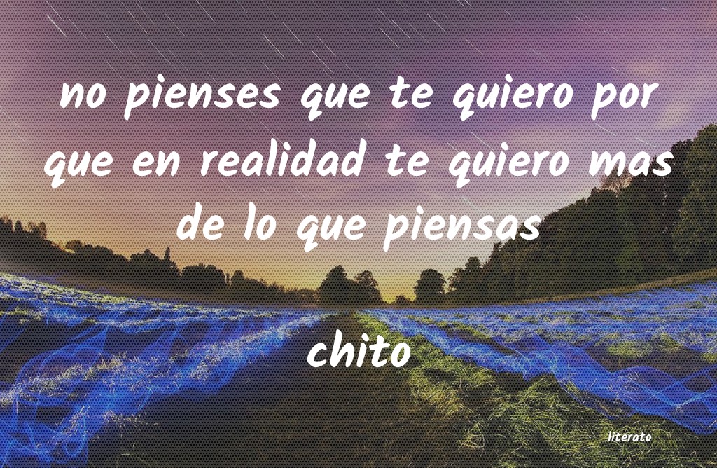 Frases de chito