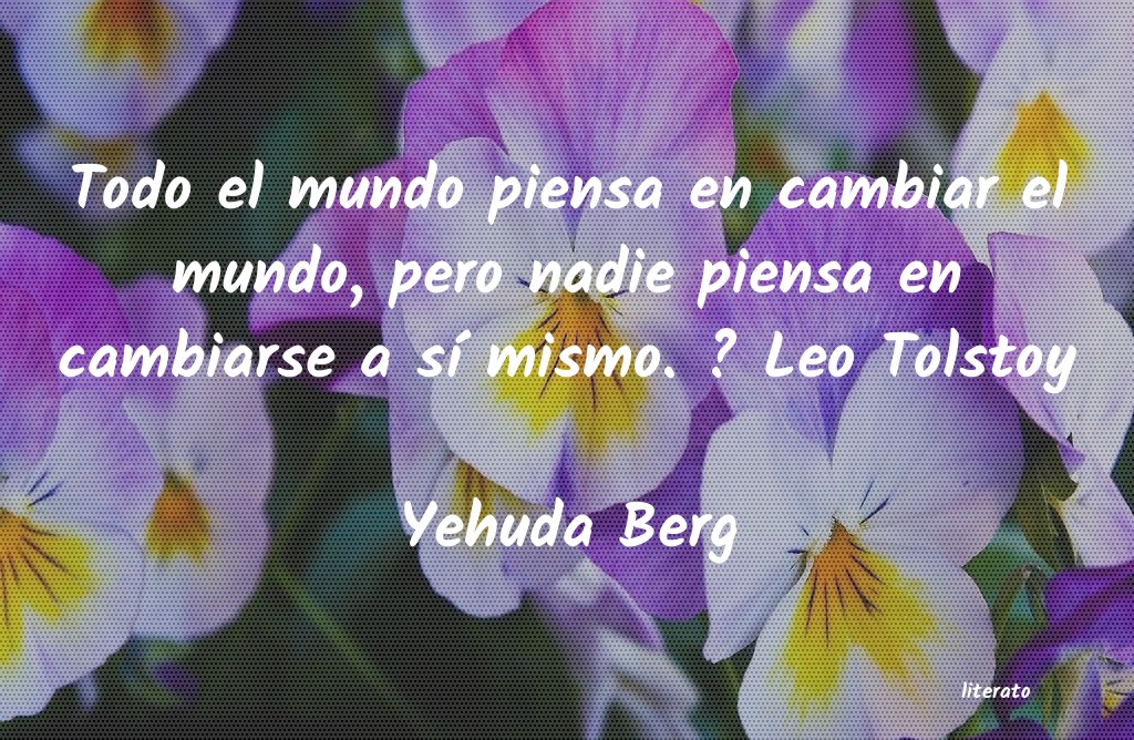 frases de Yehuda Berg