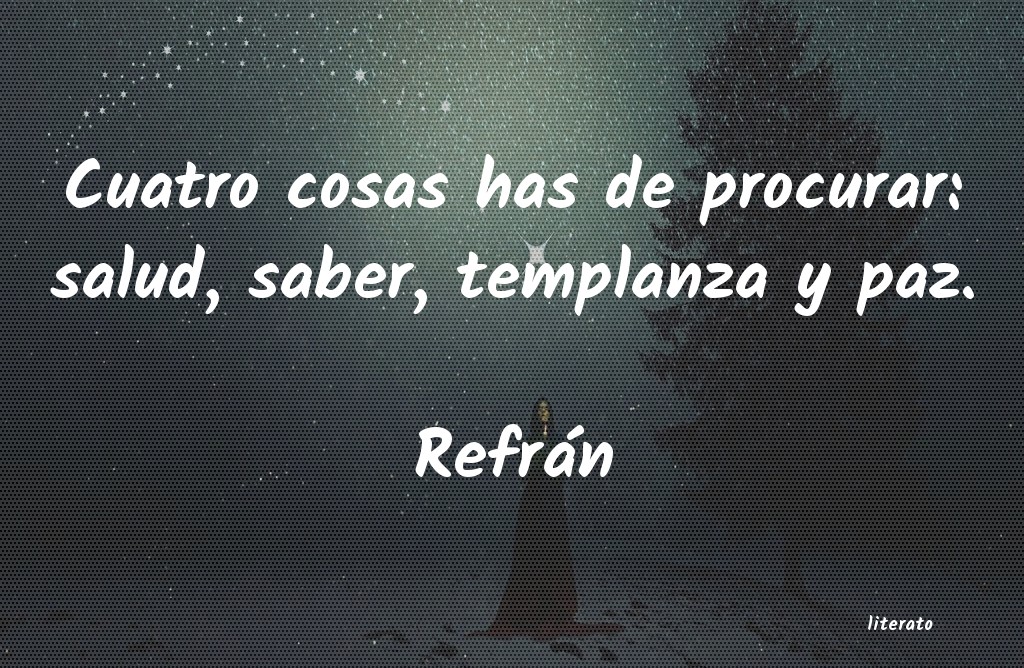 Frases de Refrán