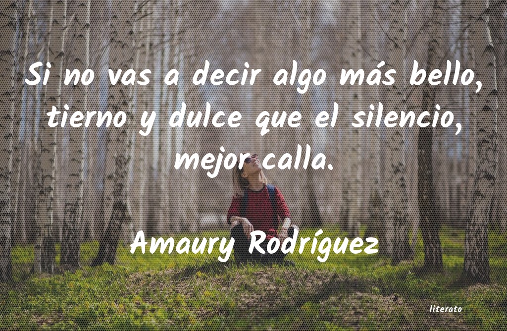 frases de Amaury RodrÃguez