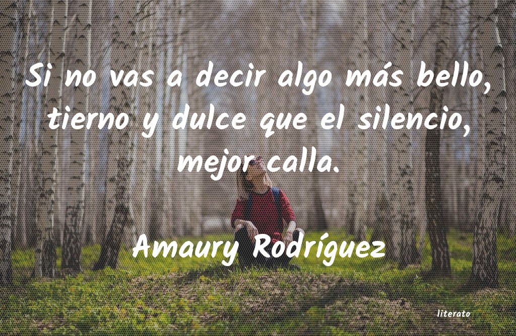 Frases de Amaury Rodríguez