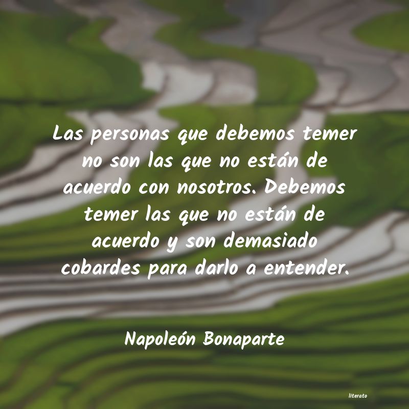 Frases de Napoleón Bonaparte