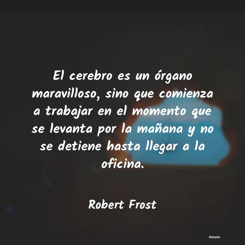 frases de Robert Frost