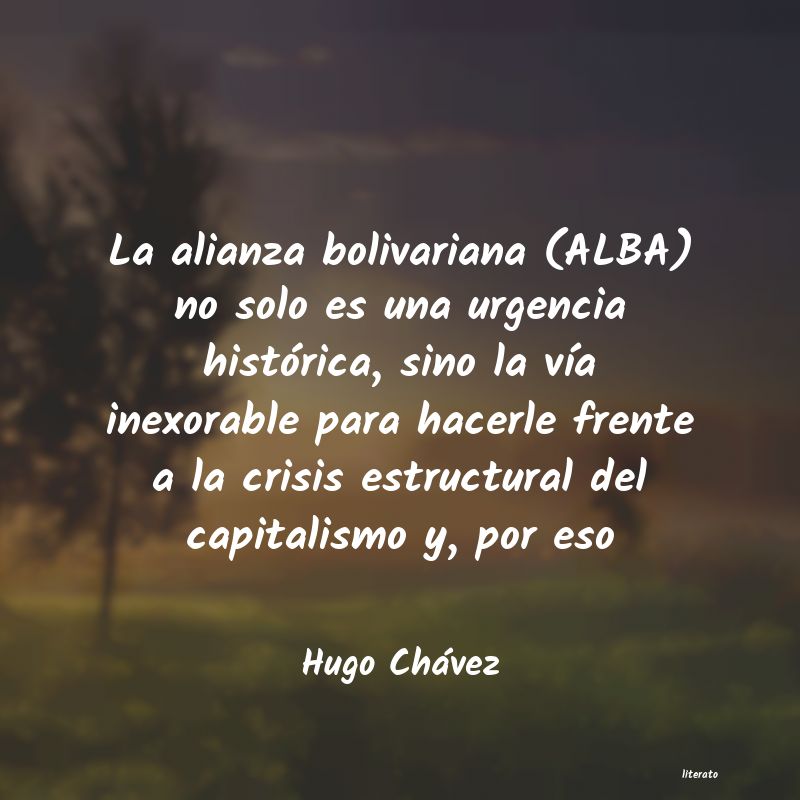 Frases de Hugo Chávez