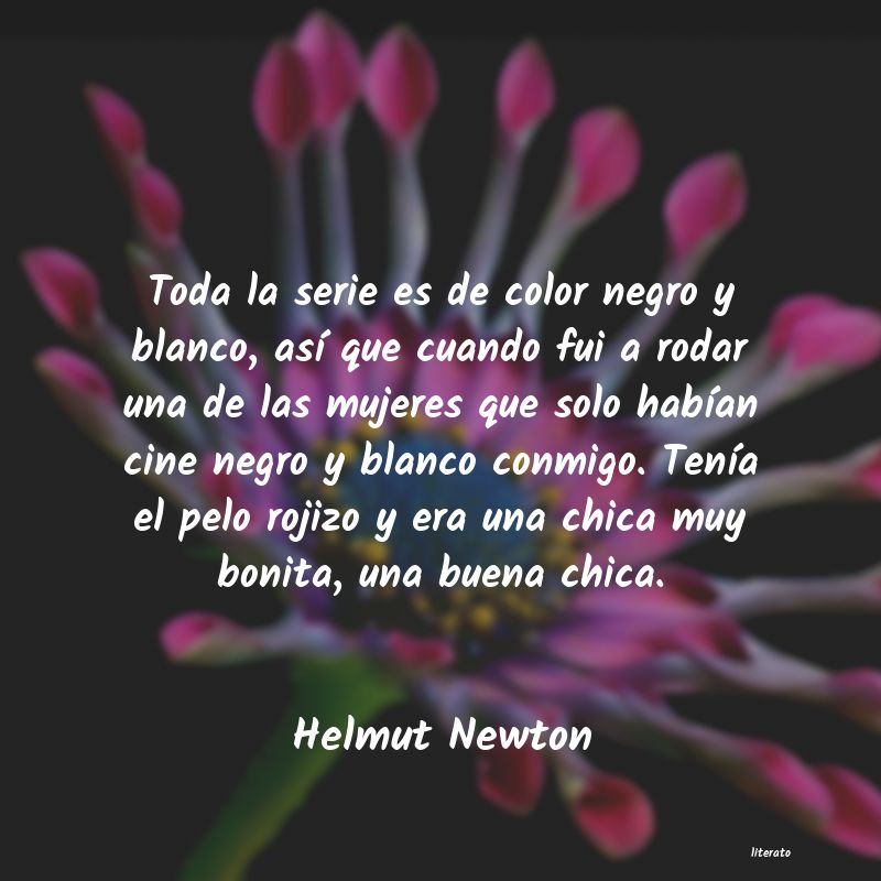 frases de Helmut Newton