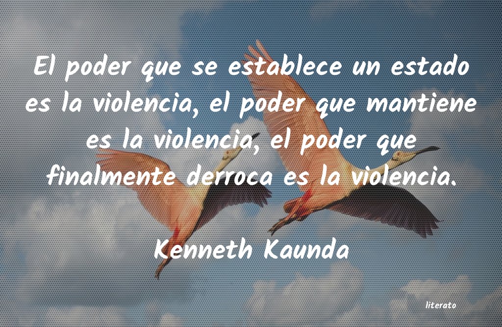 Frases de Kenneth Kaunda