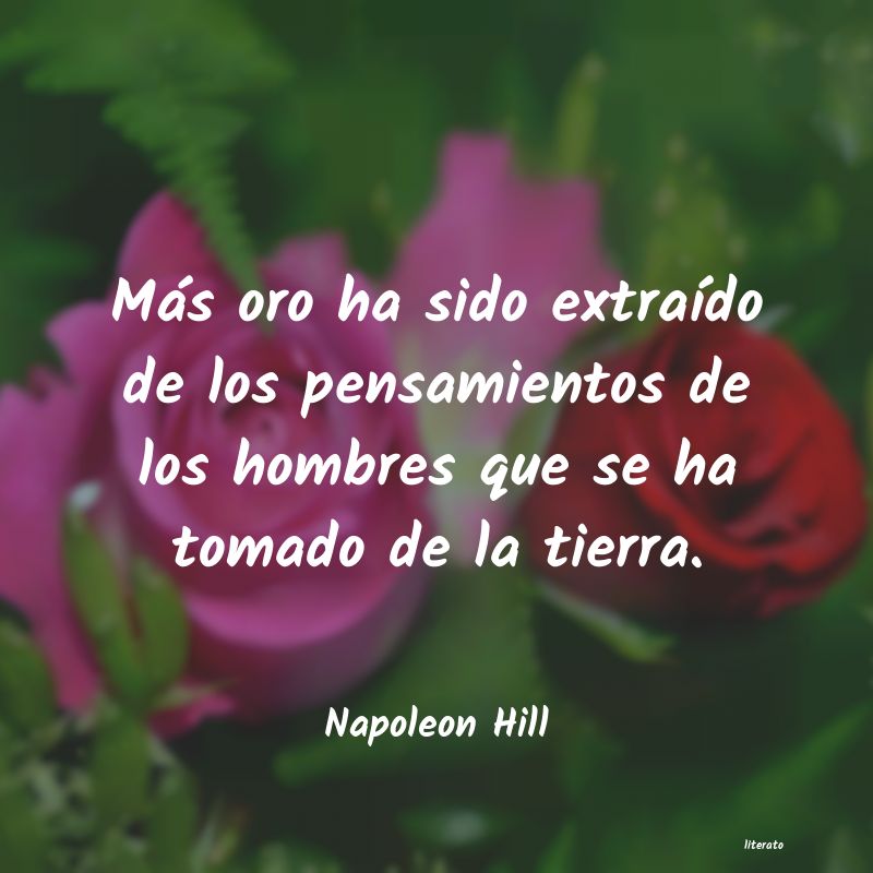 Frases de Napoleon Hill