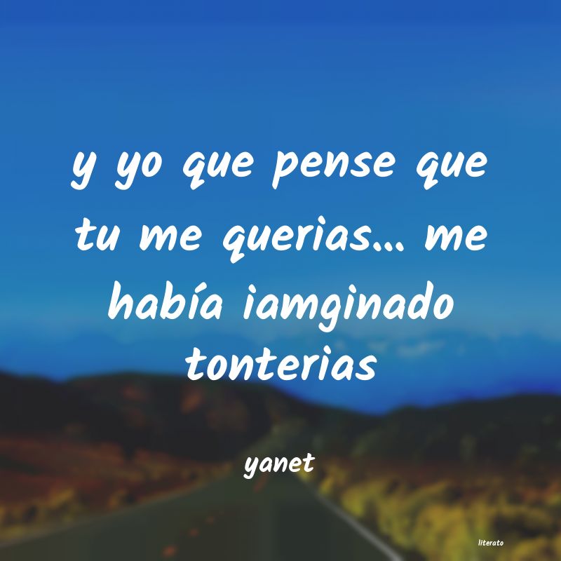frases de yanet