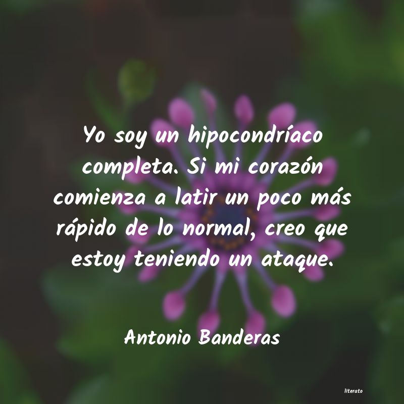 Frases de Antonio Banderas