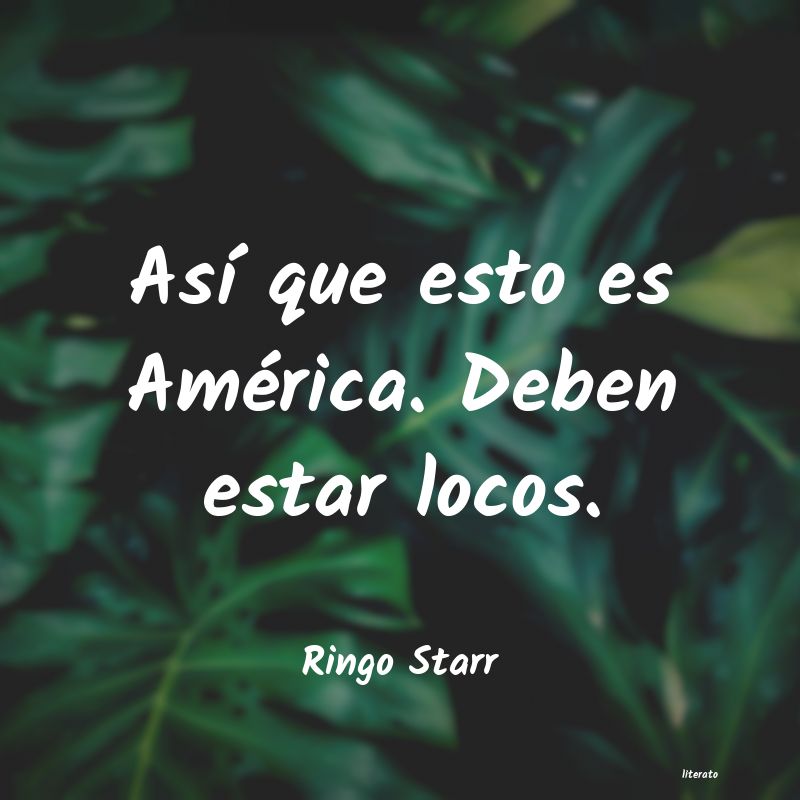 frases de Ringo Starr