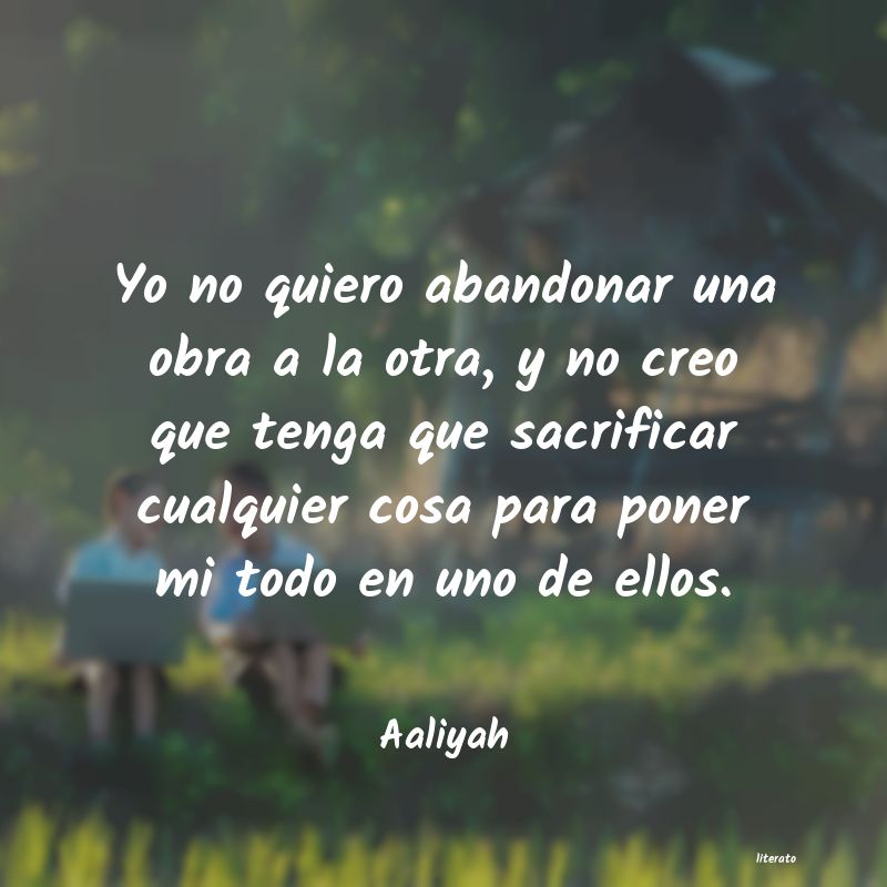 Frases de Aaliyah