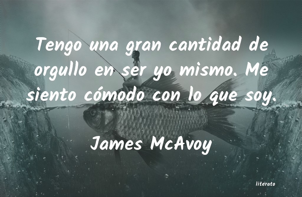 Frases de James McAvoy