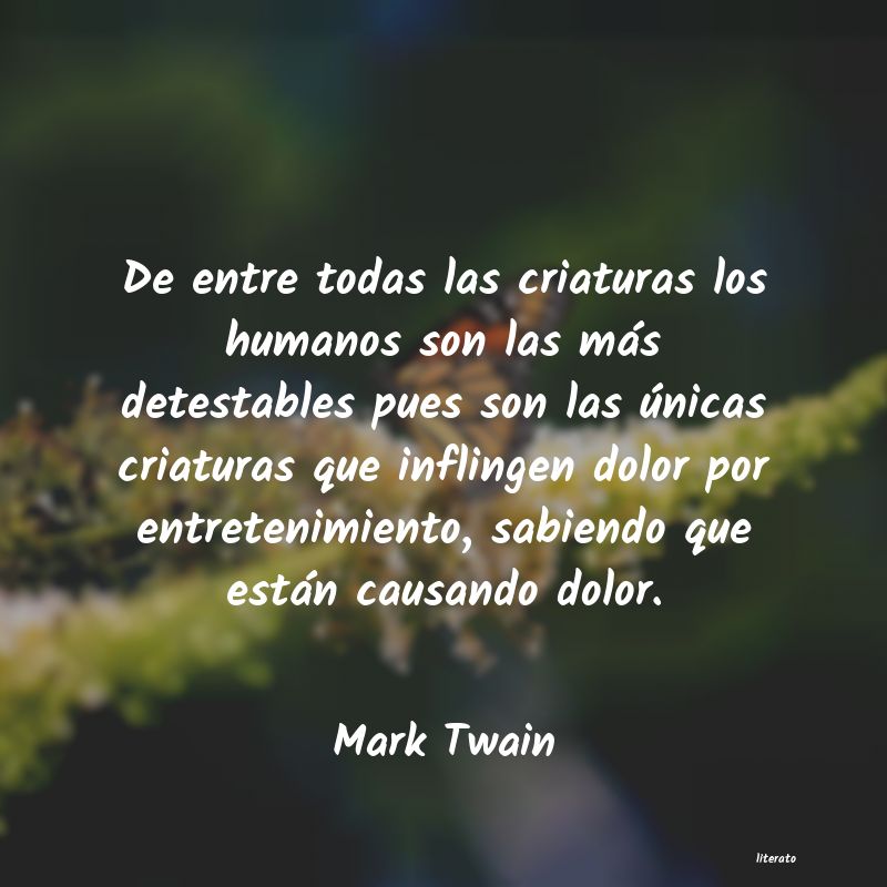 Frases de Mark Twain