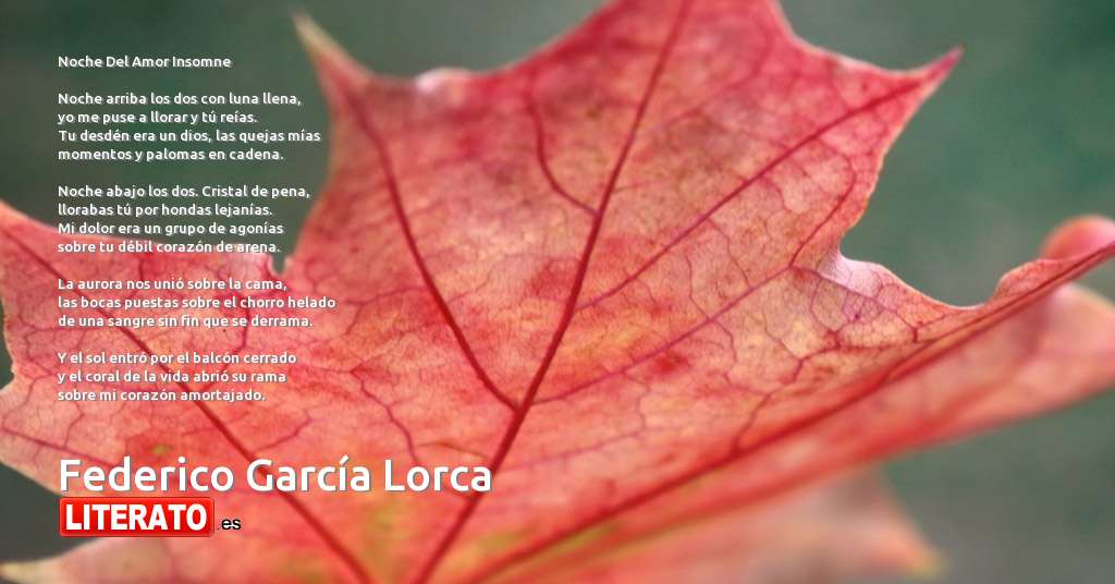 garcÃ­a lorca amor