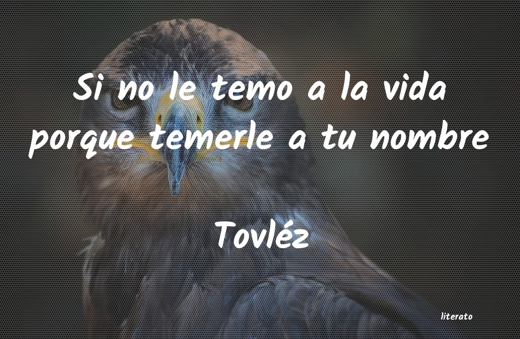 frases de Tovléz