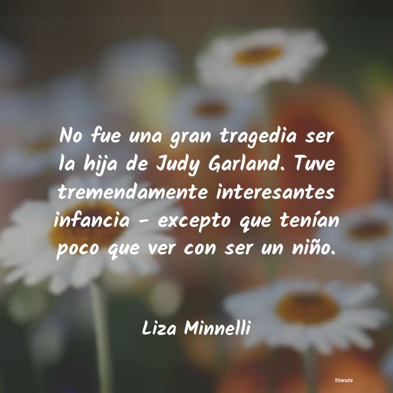 frases de Liza Minnelli