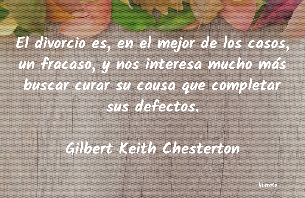 Frases de Gilbert Keith Chesterton