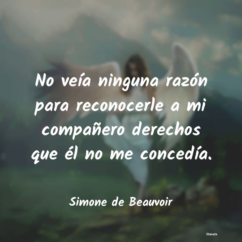 frases de Simone de Beauvoir