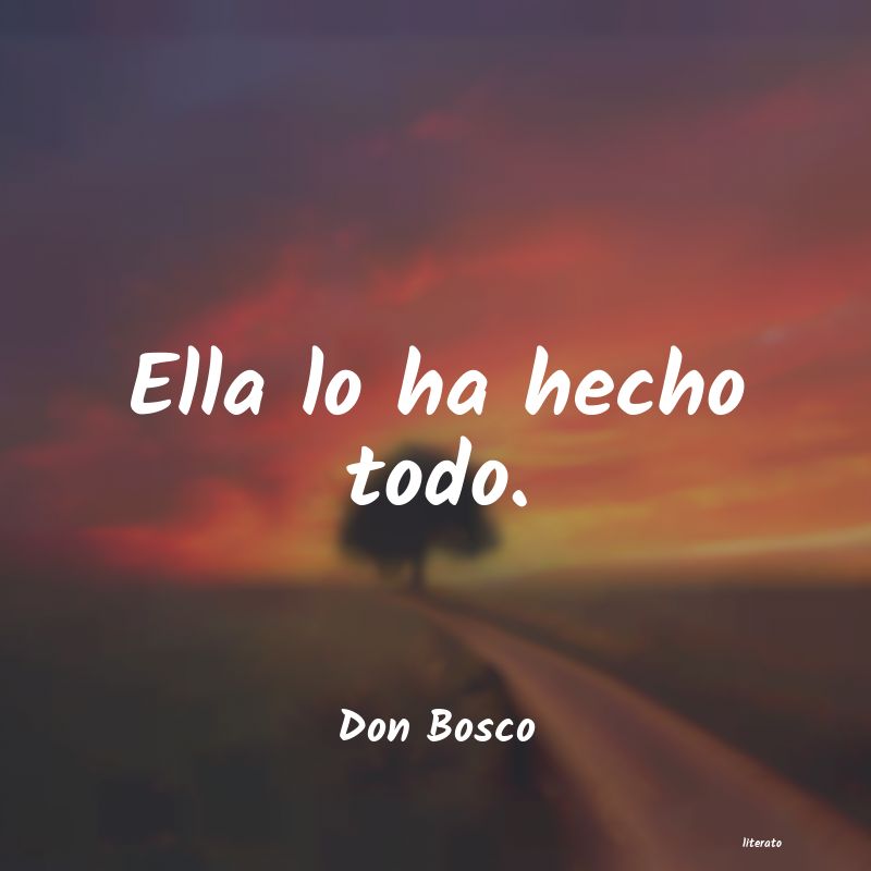 Frases de Don Bosco