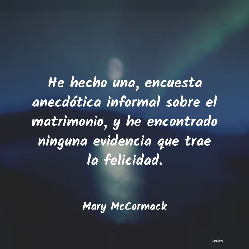 Frases de Mary McCormack