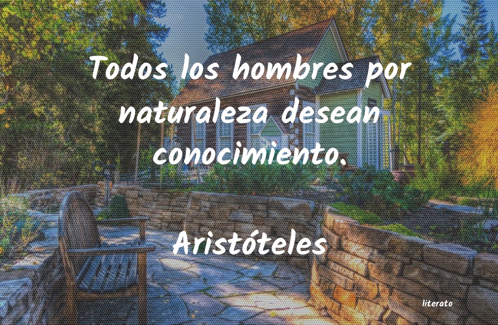 Frases de Aristóteles