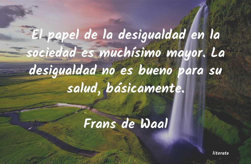 frases de Frans de Waal