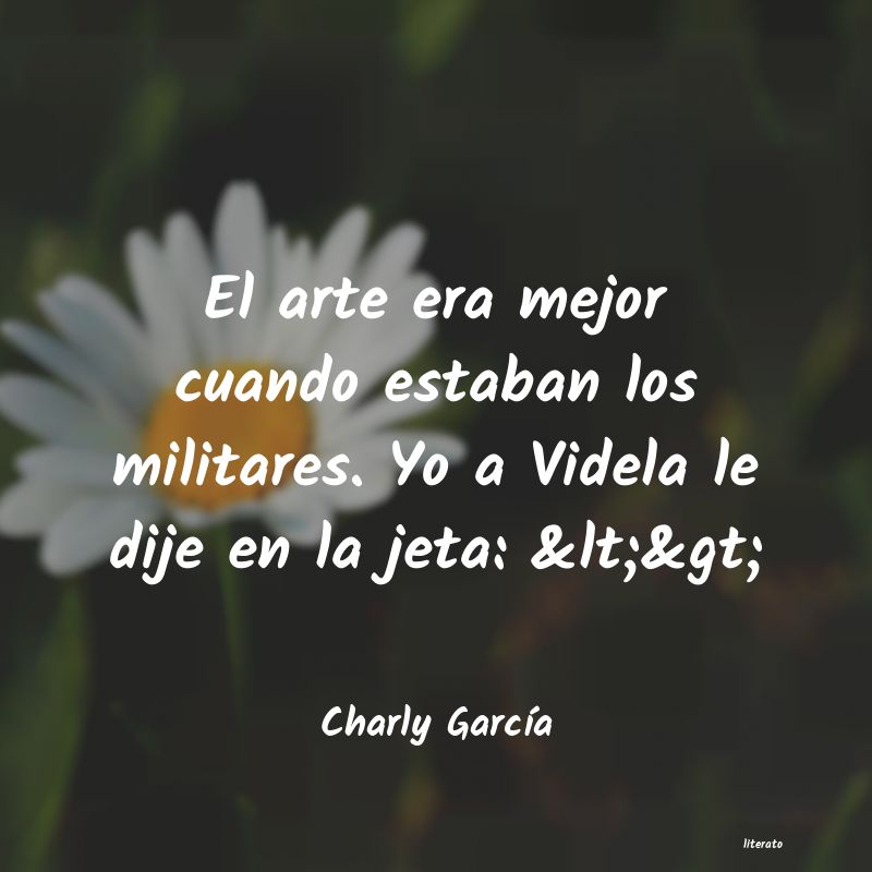 frases de Charly GarcÃa