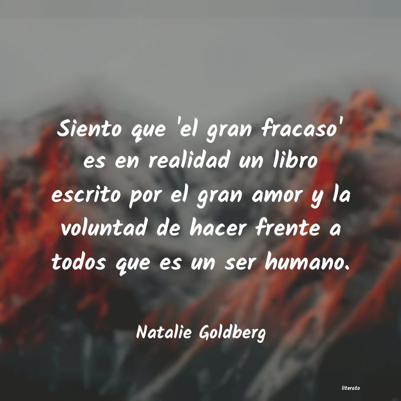 frases de Natalie Goldberg
