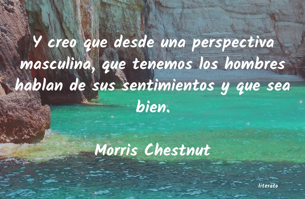 frases de Morris Chestnut