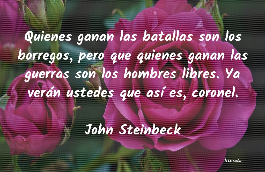 Frases de John Steinbeck