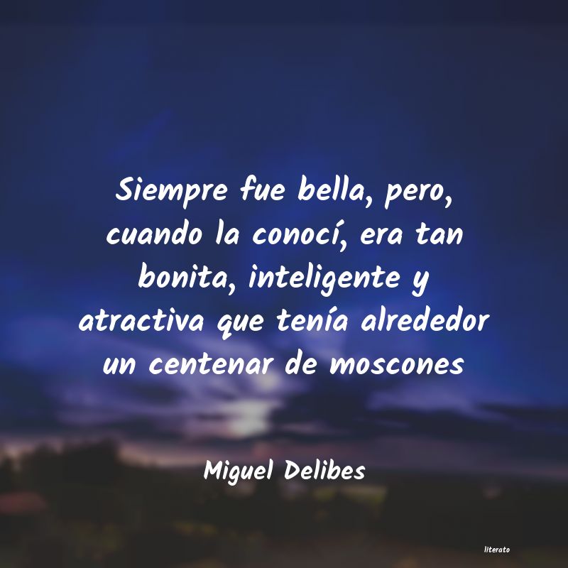 frases de Miguel Delibes